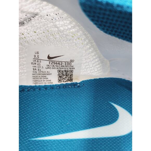 Sz 9.5 Mens Nike Zoom Superfly Elite 2 Flyknit White Spikes FZ9662-100 NEW main image 5